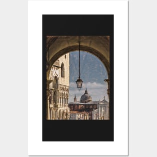 Through A Venetian Archway Posters and Art